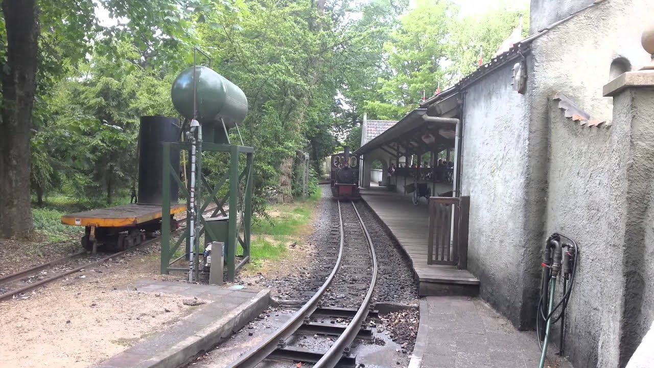 Efteling Stoomtrein Moortje - Aankomst Rsveleijn