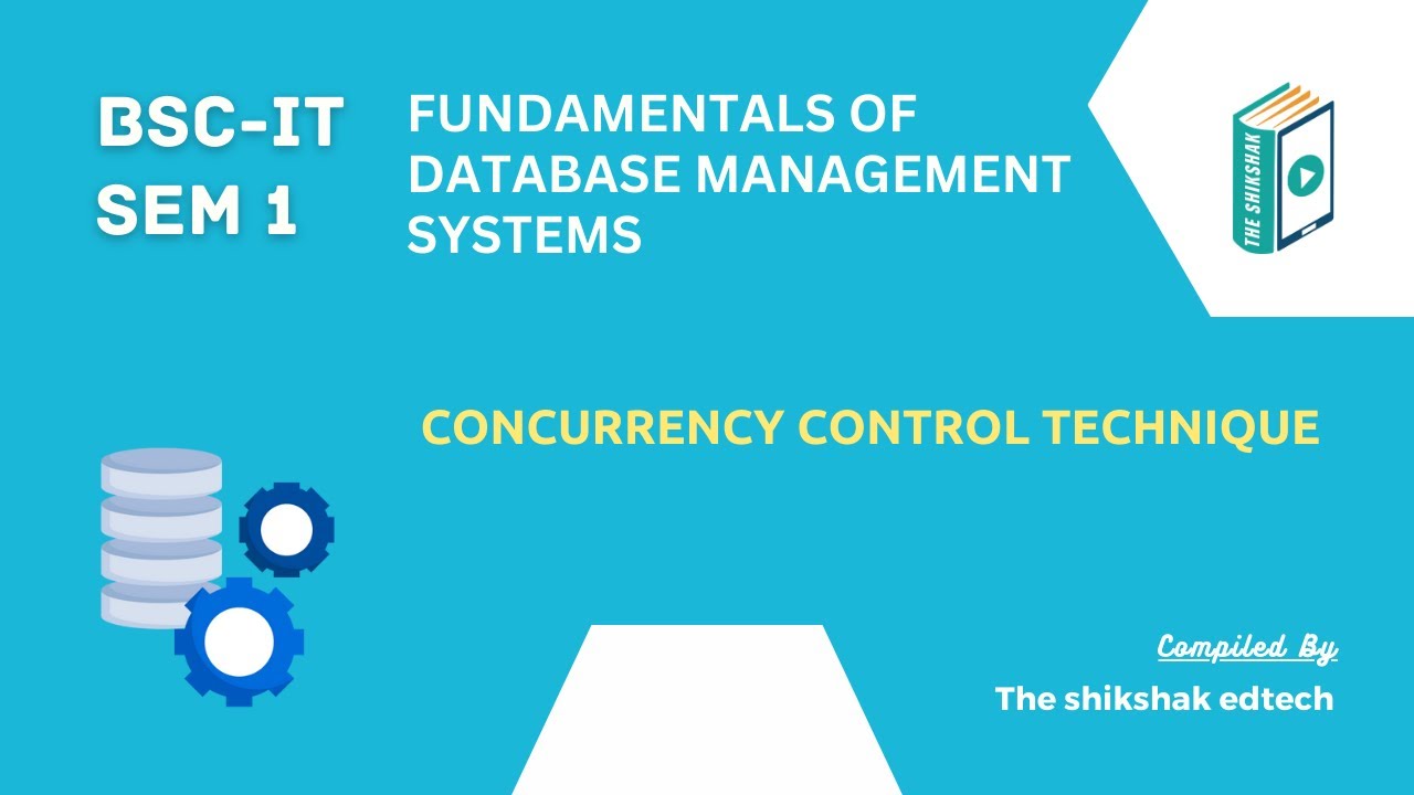 Concurrency Control Technique #bscit #bsccs