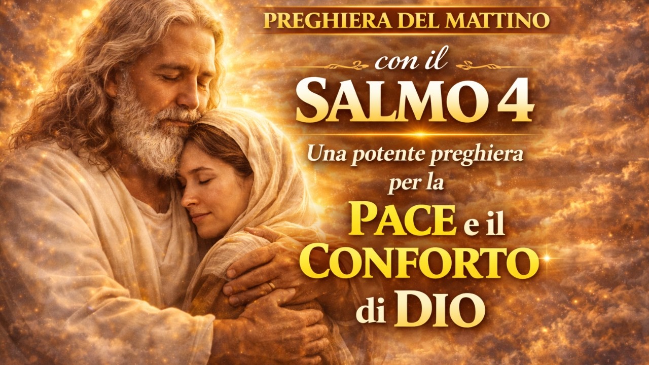 Quando l’ansia ti pesa ascolta questa preghiera | Salmo 4 per la pace