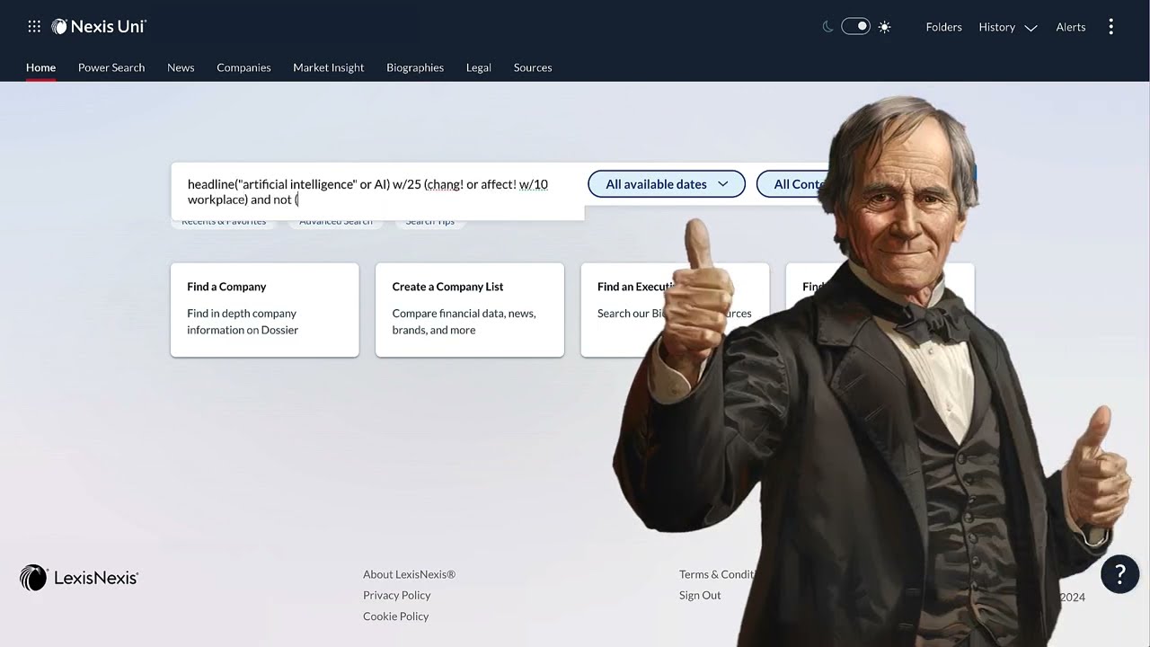Nexis Uni How to search using Boolean