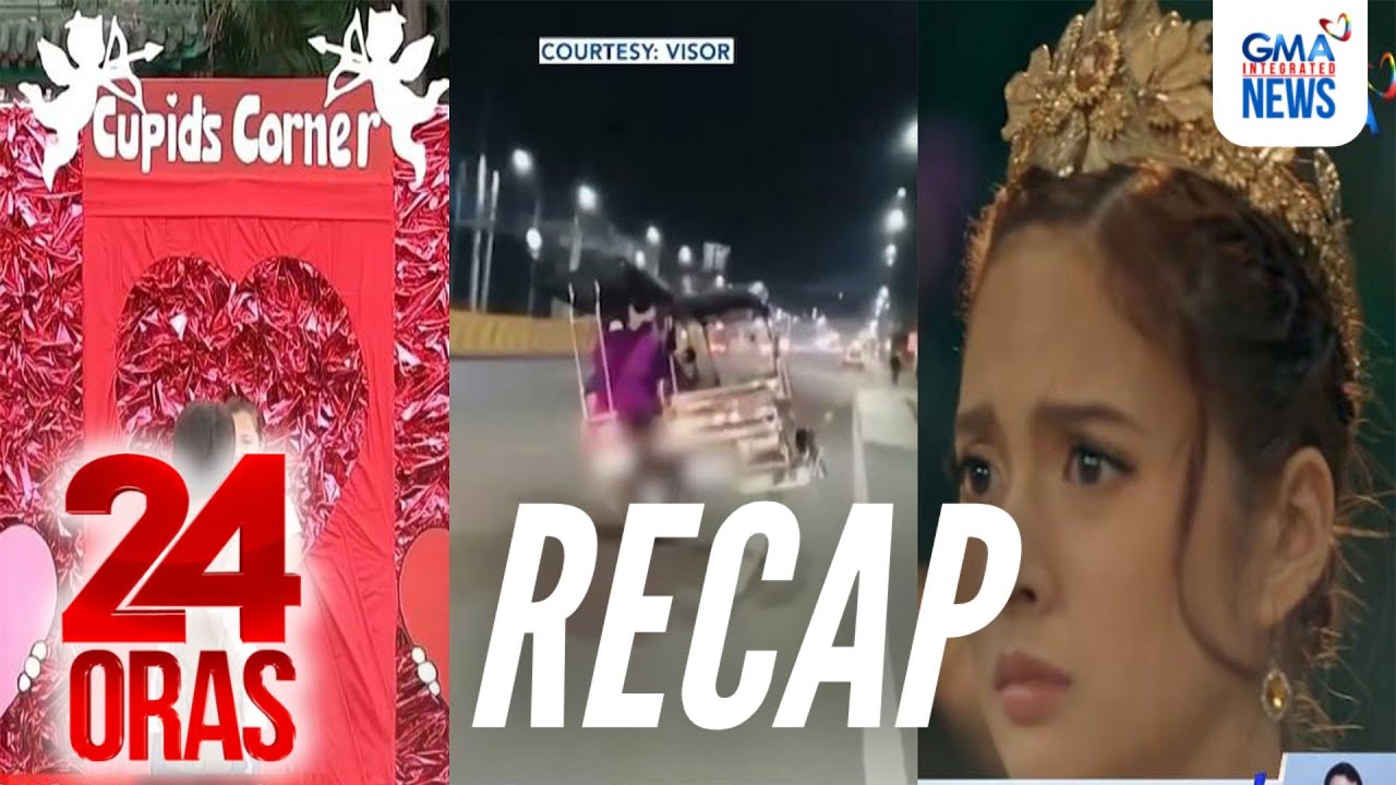 24 Oras: (Part 3) Kalsadang ginawang circus?; Valentine's Day gimmick at pasyalan; atbp