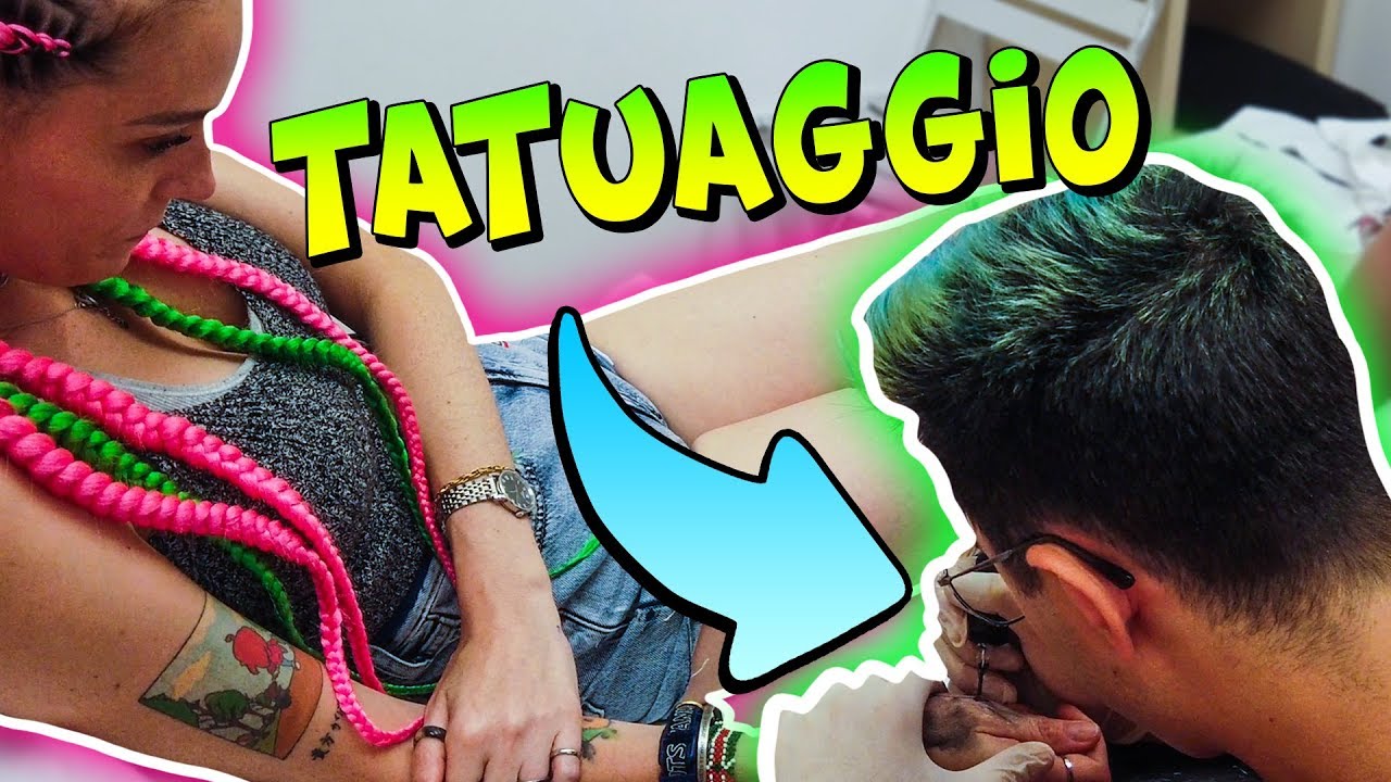 SASCHA MI FA UN TATUAGGIO!