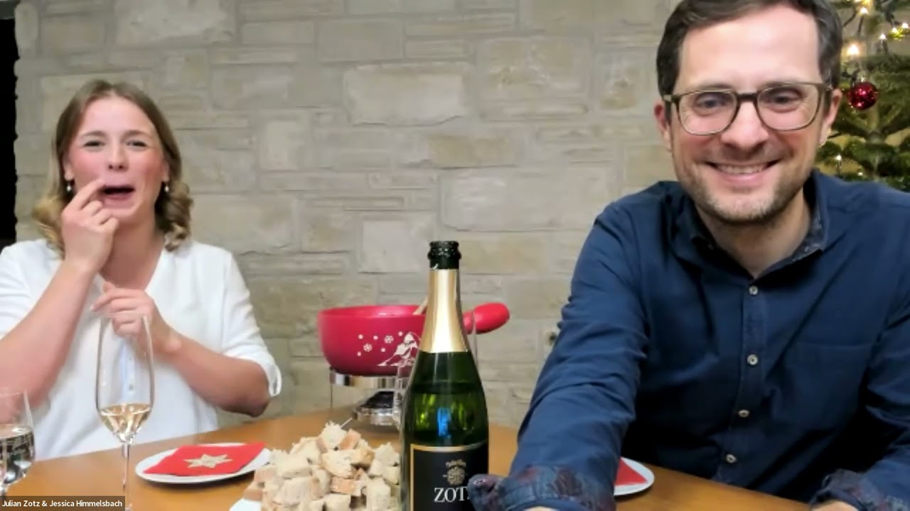 Weingut Zotz Onlinetasting K&auml;sefondue 10.12.2021