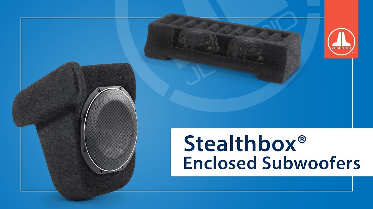 [Live] JL Audio Training About Stealthbox® Vehicle-Specific Enclosed Subwoofers