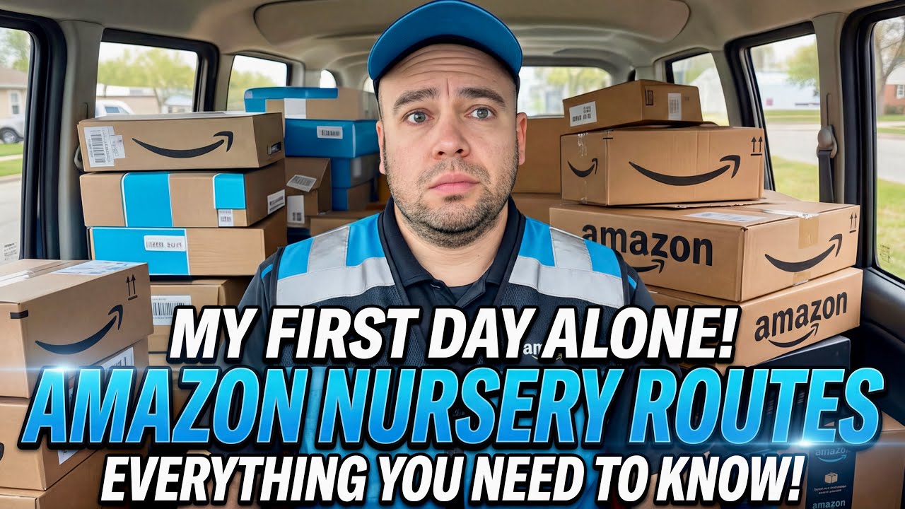 День из жизни водителя доставки Amazon | Советы по маршруту доставки в питомник в 2025 году (обно...