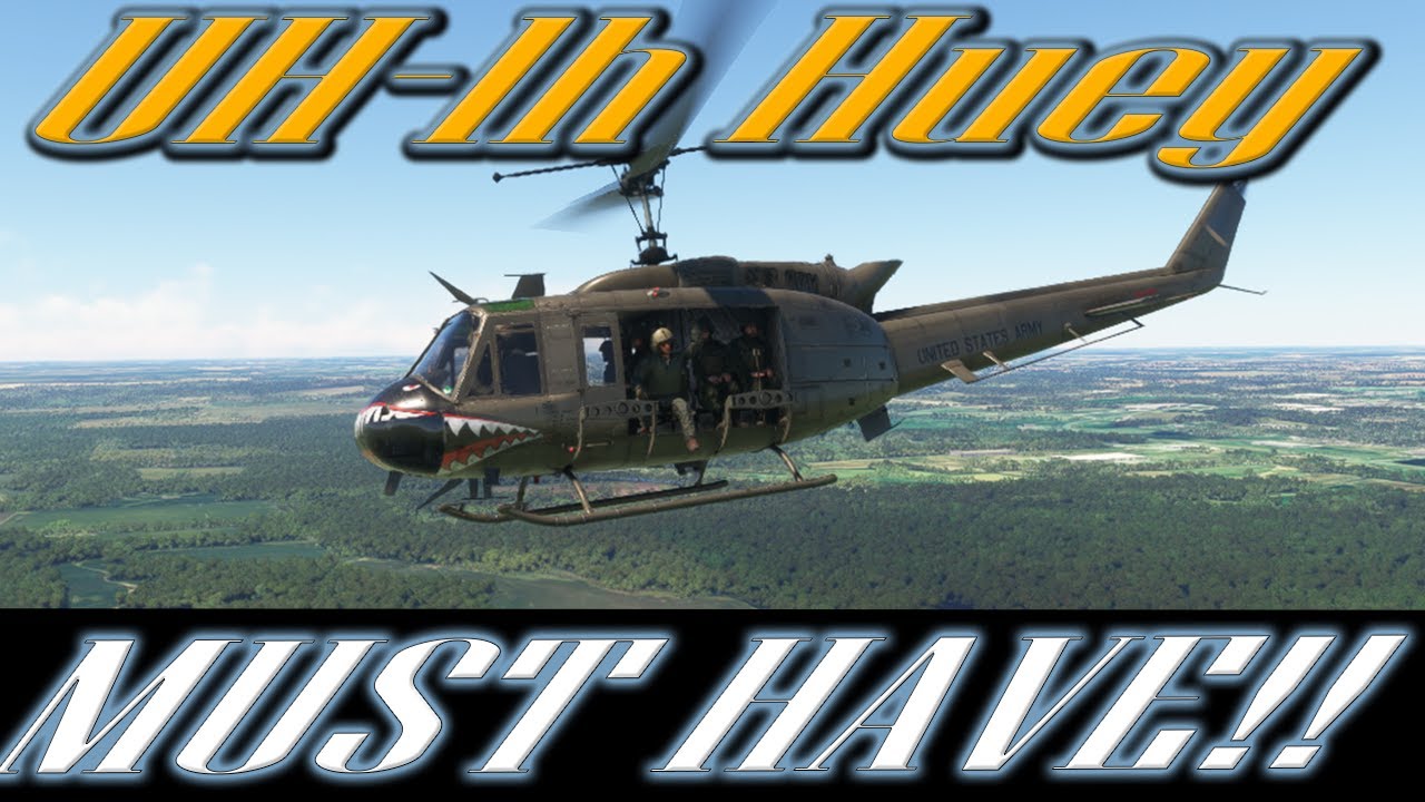 Вертолет UH-1H Huey для MSFS — это то, что нужно!