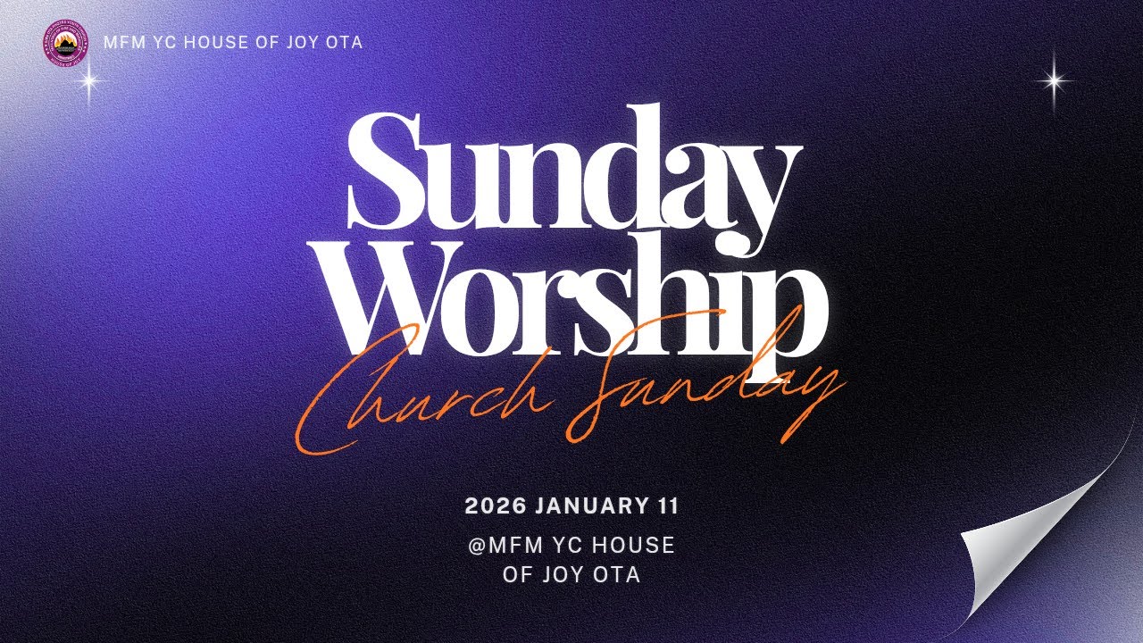 SECOND SUNDAY IN JANUARY SERVICE | 11TH JANUARY 2026