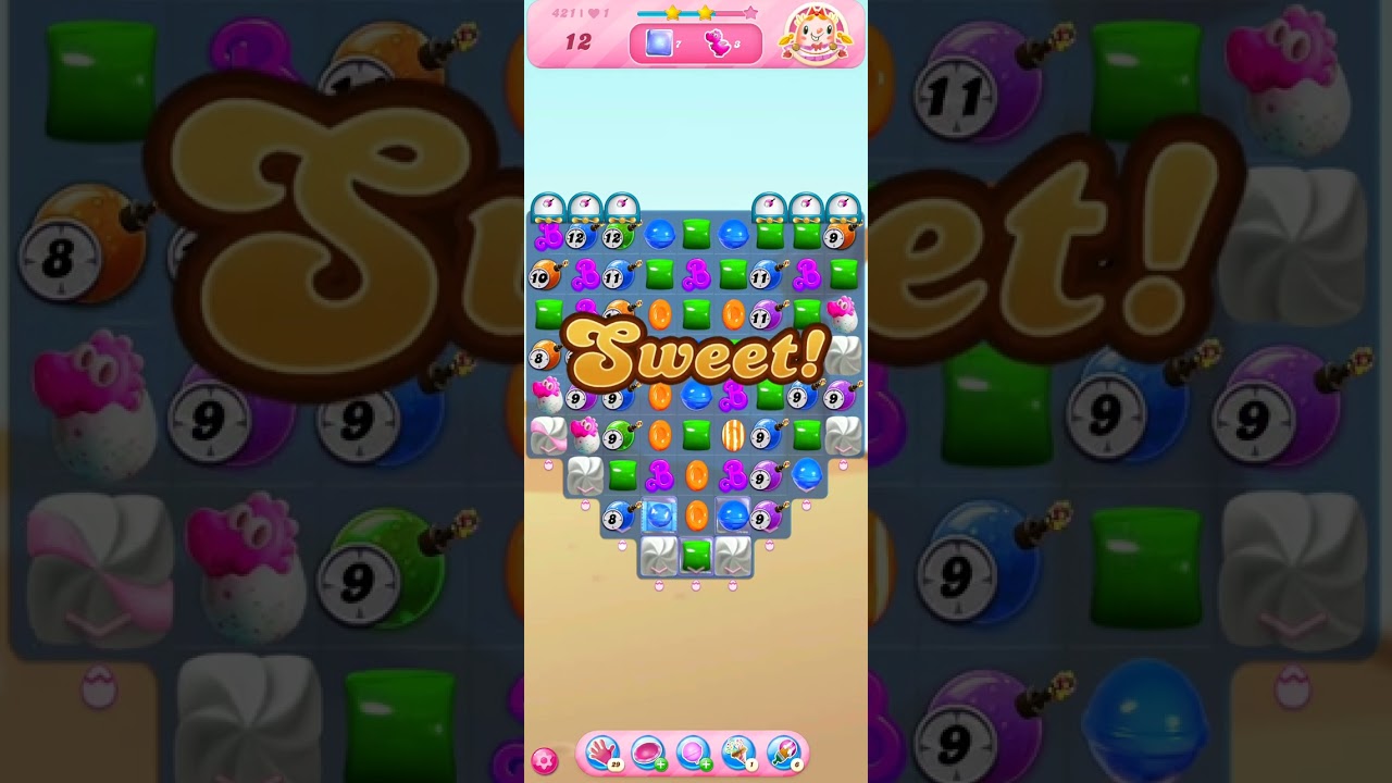 Level 421 | Candy Crush Saga