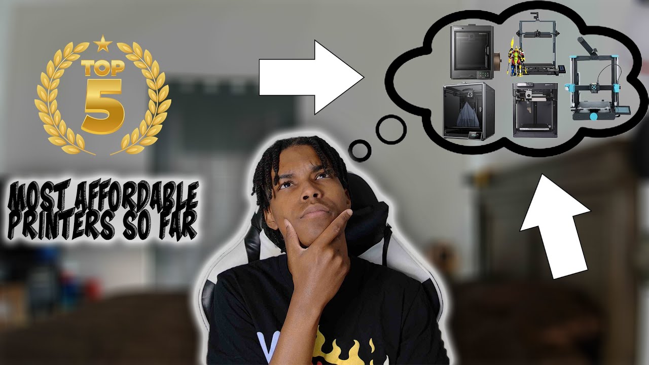 The top 5 best affordable 3d printers so far! | Full budget friendly breakdown!