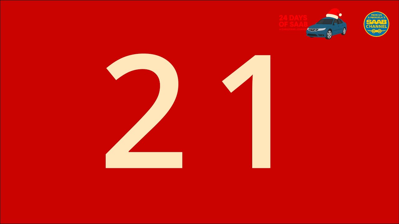 21 - Рекламные ролики «24 дня Saab – Рождественское путешествие».