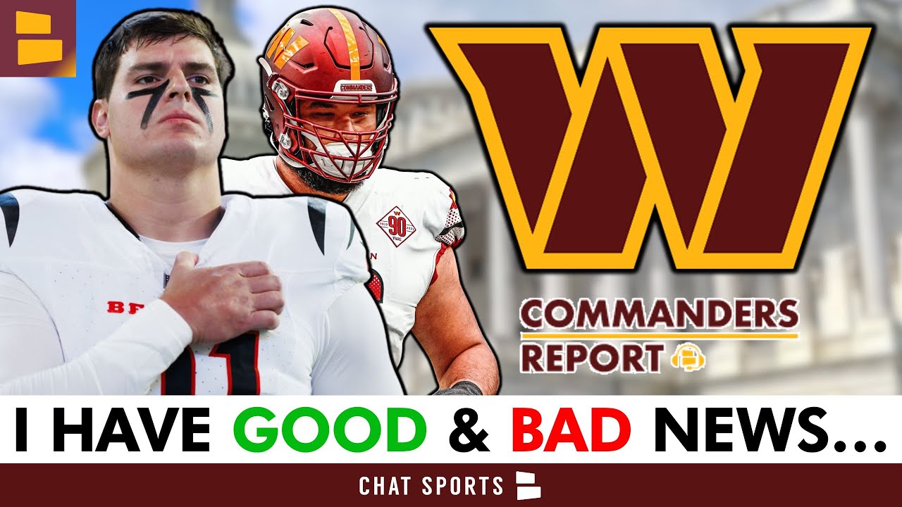 Washington Commanders Fans Just Got BAD NEWS On Trey Hendrickson + GOOD NEWS On Sam Cosmi&rsquo;s Rehab