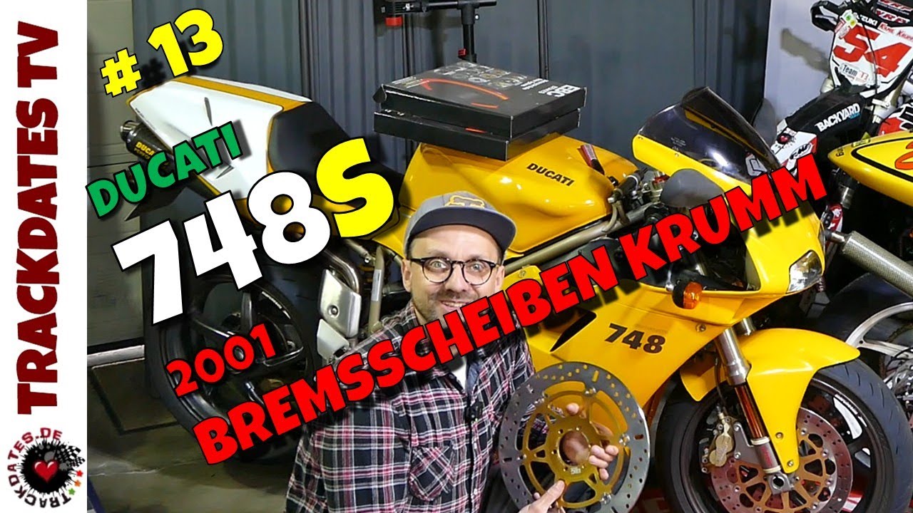 Teil 13 | DUCATI 748S 2001 | Bremsscheiben krumm | Bremse rattert | Austausch Bremsscheiben