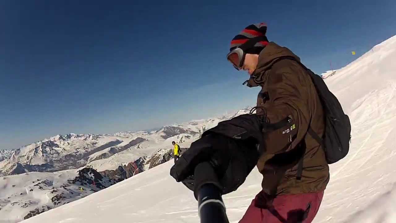 Les Deux Alpes & Alpe d'Huez snowboarding 2012 - GoPro HD 2