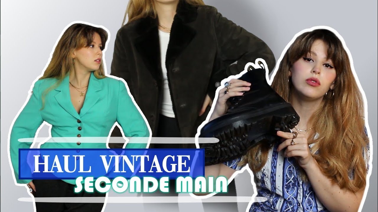 HAUL 100% VINTAGE ET SECONDE MAIN