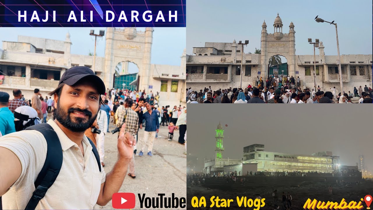 Хаджи Али Дарга Мумбаи | Полный путеводитель | Хинди видеоблог | Звездные видеоблоги QA