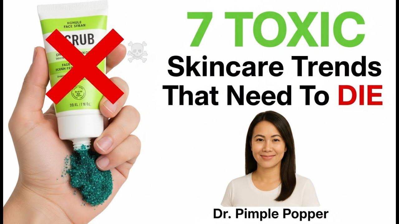 7 TOXIC Skincare Trends That Need To DIE! || DR. PIMPLE POPPER