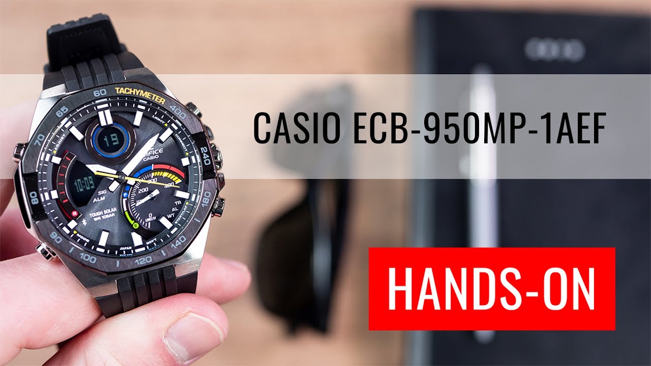 HANDS-ON: Casio Edifice ECB-950MP-1AEF