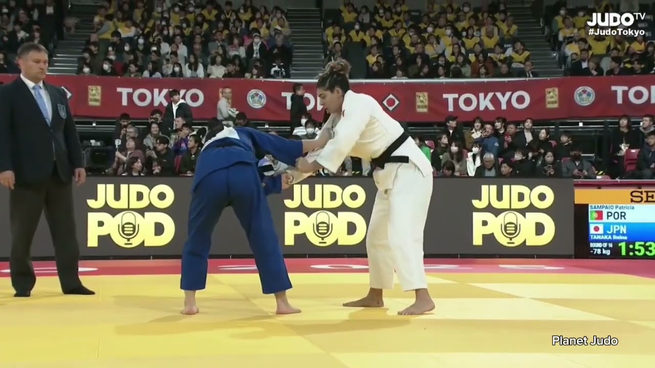Patricia SAMPAIO 🇵🇹 🆚️ ReinaTANAKA 🇯🇵 | 1/8 финала /-78кг | Большой Шлем Токио 2025