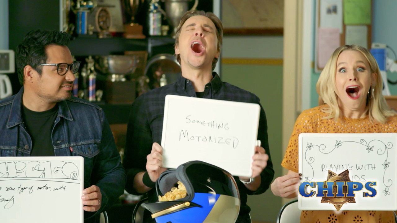 BFF Vs. WIFE With Kristen Bell, Dax Shepard, And Michael Peña // Presented By BuzzFeed & CHIPS