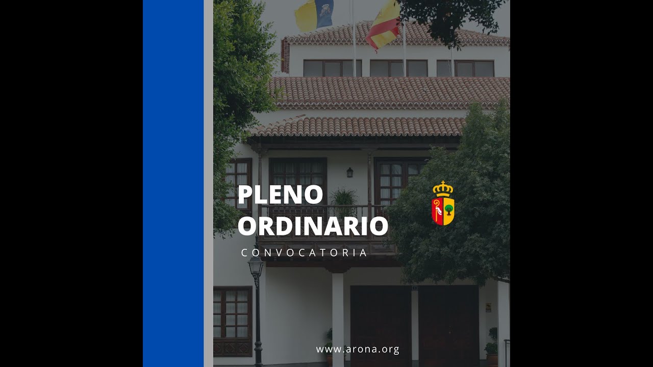 Convocatoria Ordinaria del Pleno el día 26 de Febrero de 2026