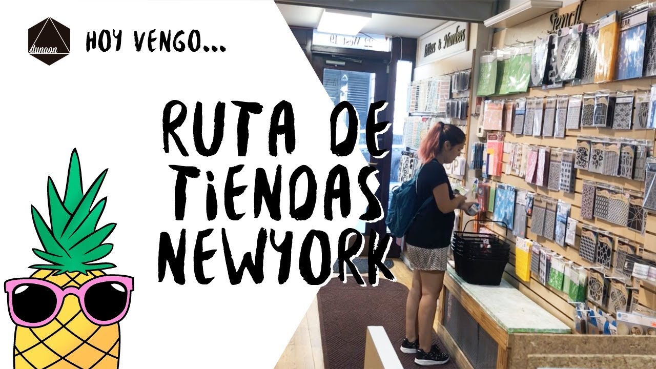 Ruta de tiendas scraperas new york