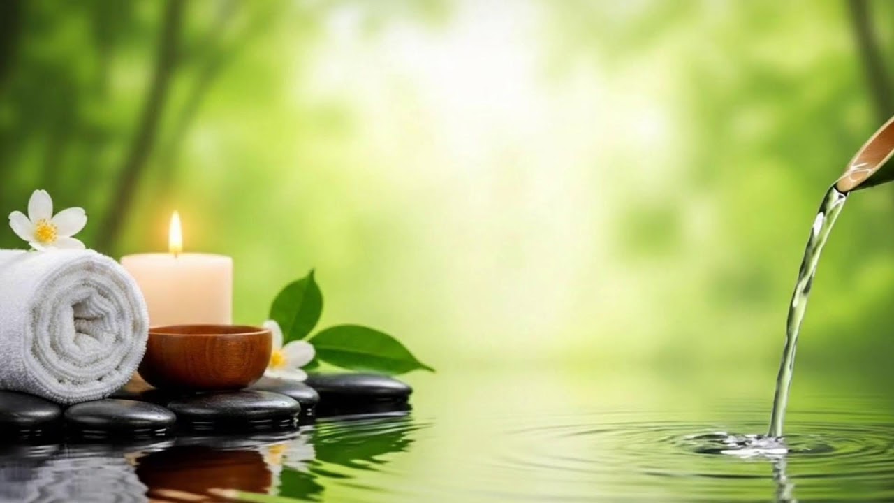 Healing the Mind 🌿 Bamboo Water Sounds with Relaxing Music for Inner Peace