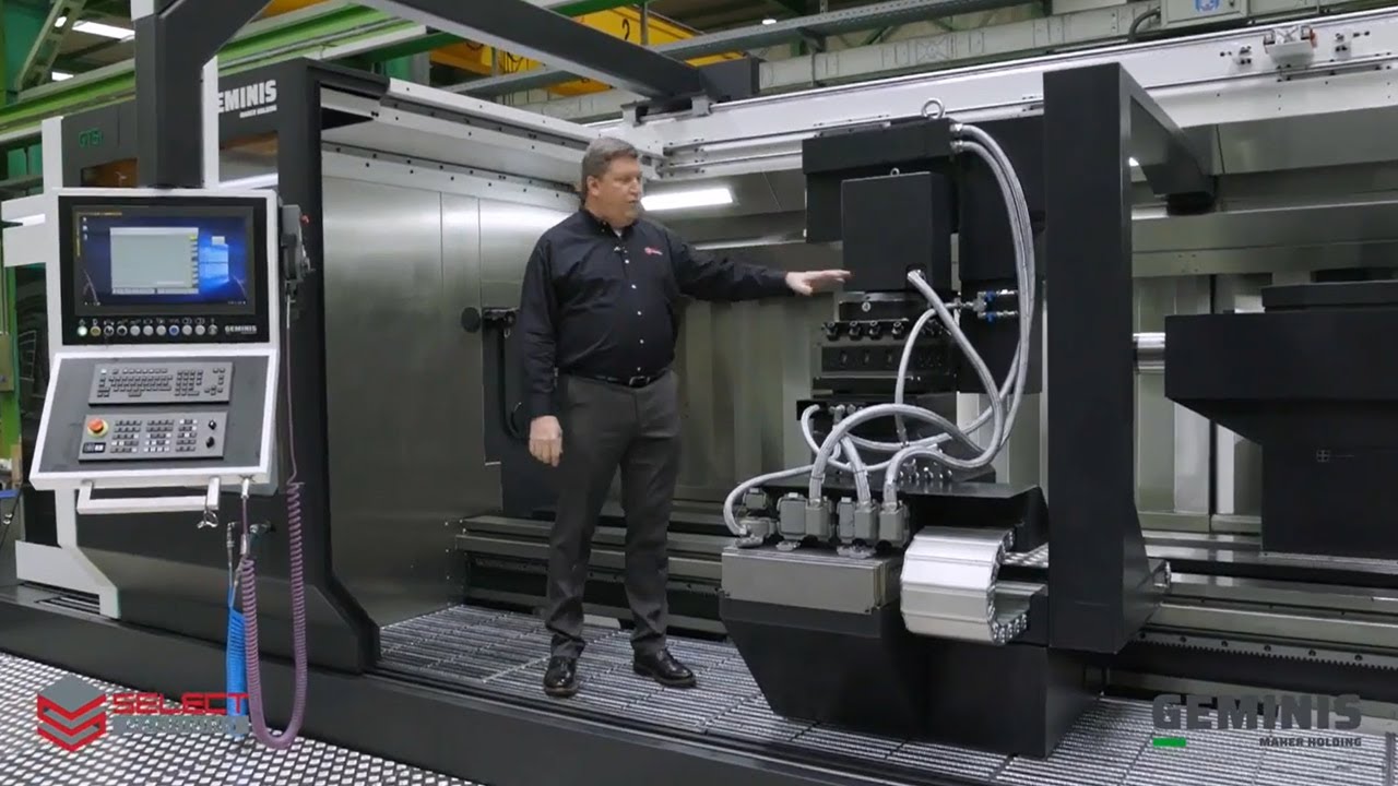 Large Capacity CNC Lathe - The Geminis GT5i Multitasking CNC Lathe