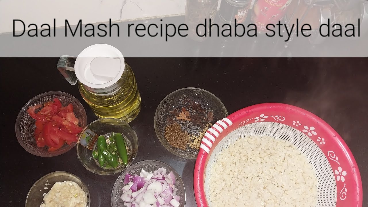 Daal Mash dhaba style recipe by nani kay khane