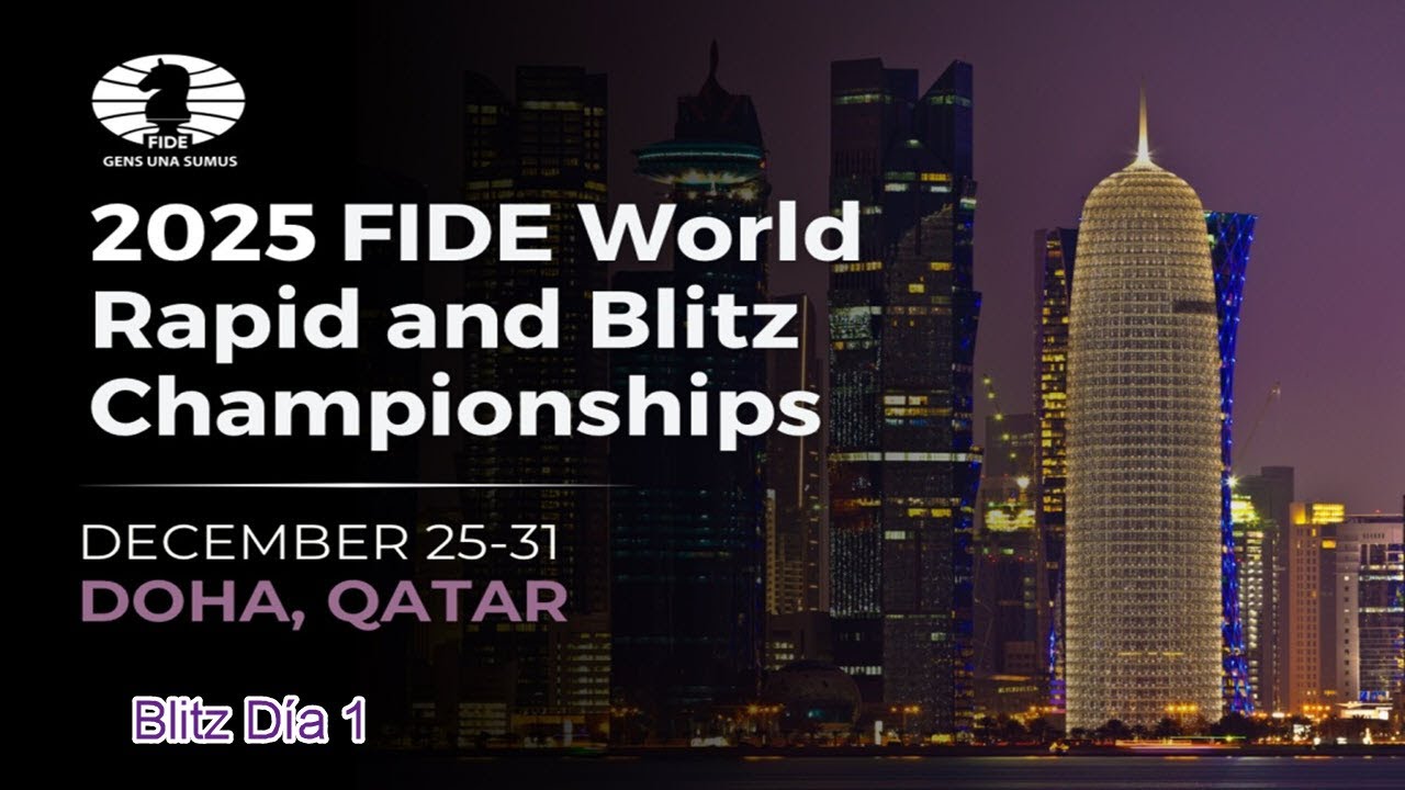 FIDE World Blitz Chess Championship 2025 : Día 1