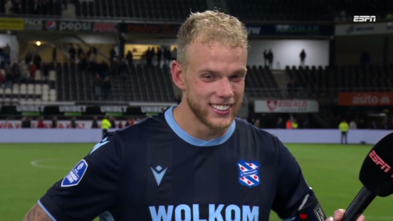 Interviews van der Hart, van Persie, Brouwers en Rallis | Heracles- Sc Heerenveen 2-1 | #herhee