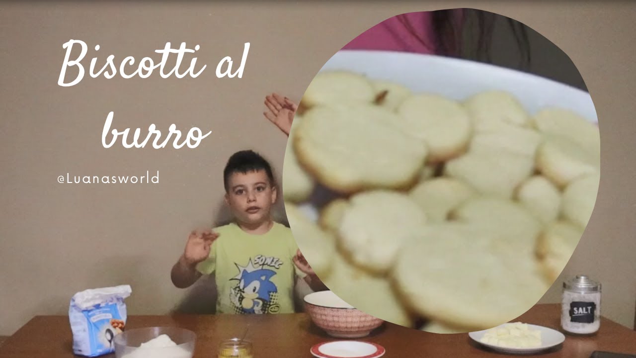 IN CUCINA CON NATHAN | BISCOTTI AL BURRO