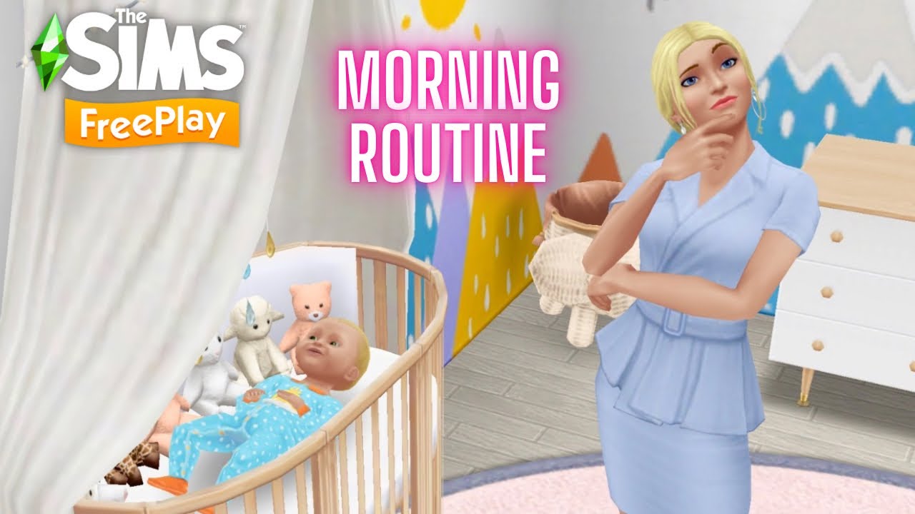 Sims Freeplay | Morning Routine of a Working Single Mom with a Baby 👩🏼‍🍼