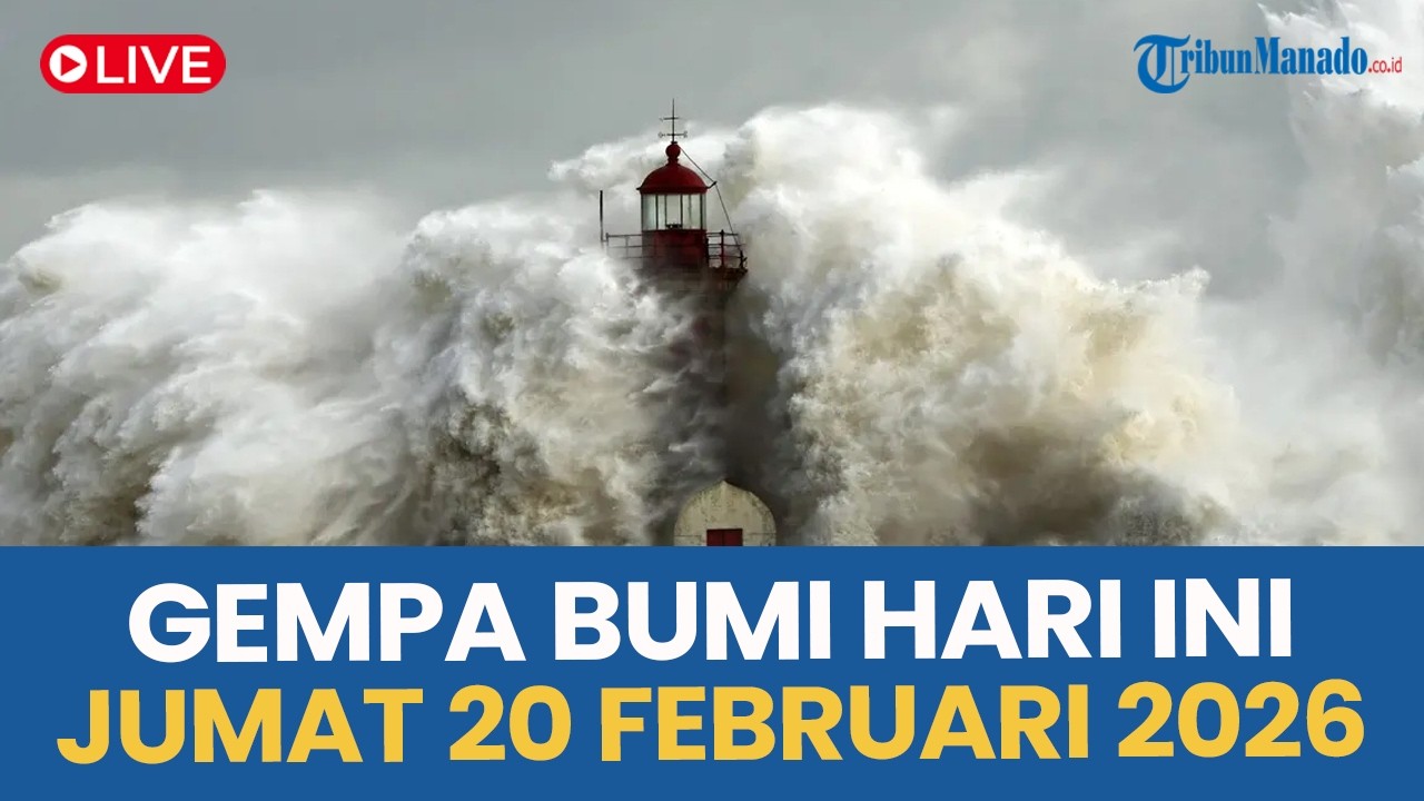 🔴 INFO GUNCANGAN GEMPA BUMI HARI INI JUMAT 20 FEBRUARI 2026