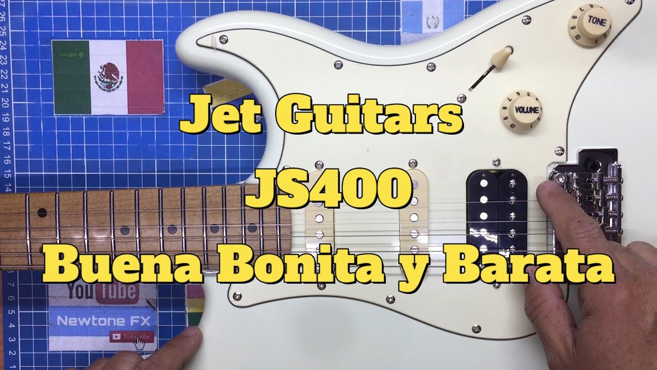 Jet Guitar JS400 Mejor Guitarra Eléctrica Barata para principiantes
