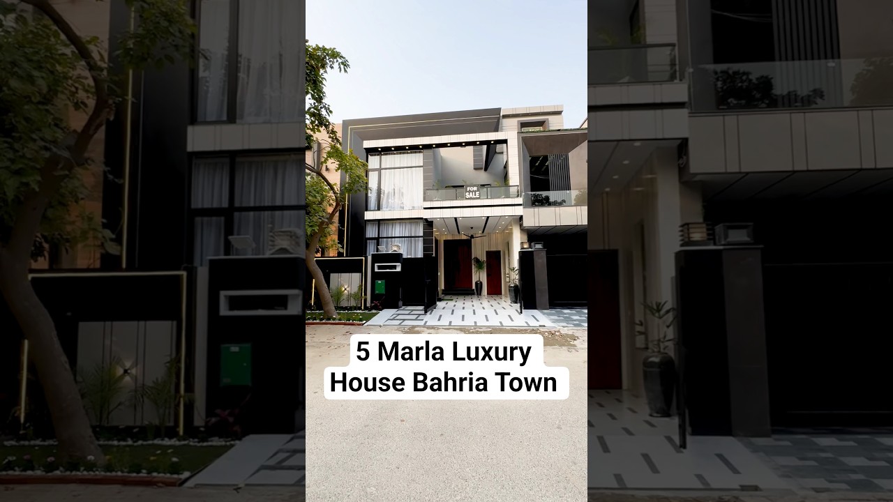 5 Marla Modren Luxury House For Sale In Bahria Town