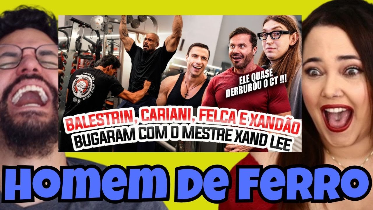 FELCA, BALESTRIN, CARIANI  E XANDÃO CONHECERAM AS HABILIDADES DO MESTRE XAND LEE Growth TV ‹ REACT ›