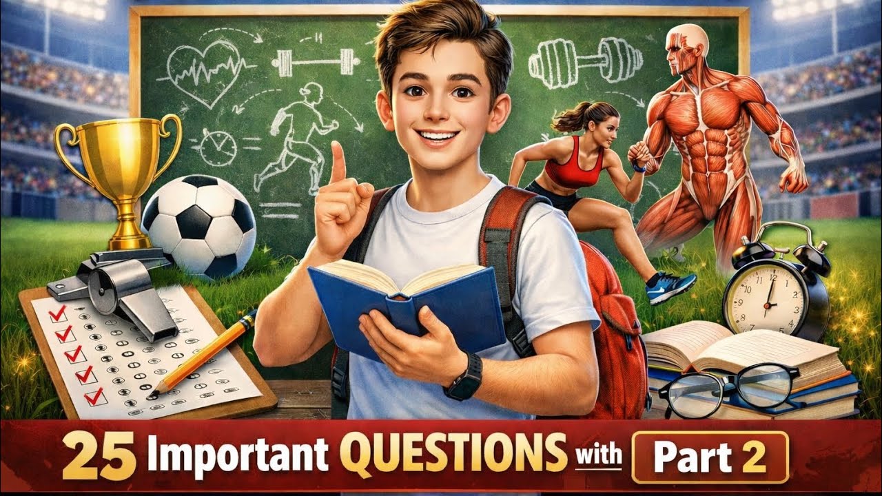 TAT HS PE 2023|Part2| મહત્વના પ્રશ્નો સાથે Solutions | Exam Crack કરો આજે જ! #TATHSPE #ImpQuestions