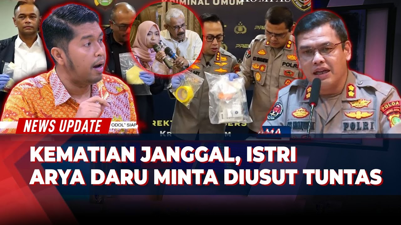 Istri Diplomat Arya Daru Minta Kematian Suami Diusut Tuntas: “Saya Hanya Ingin Keadilan”