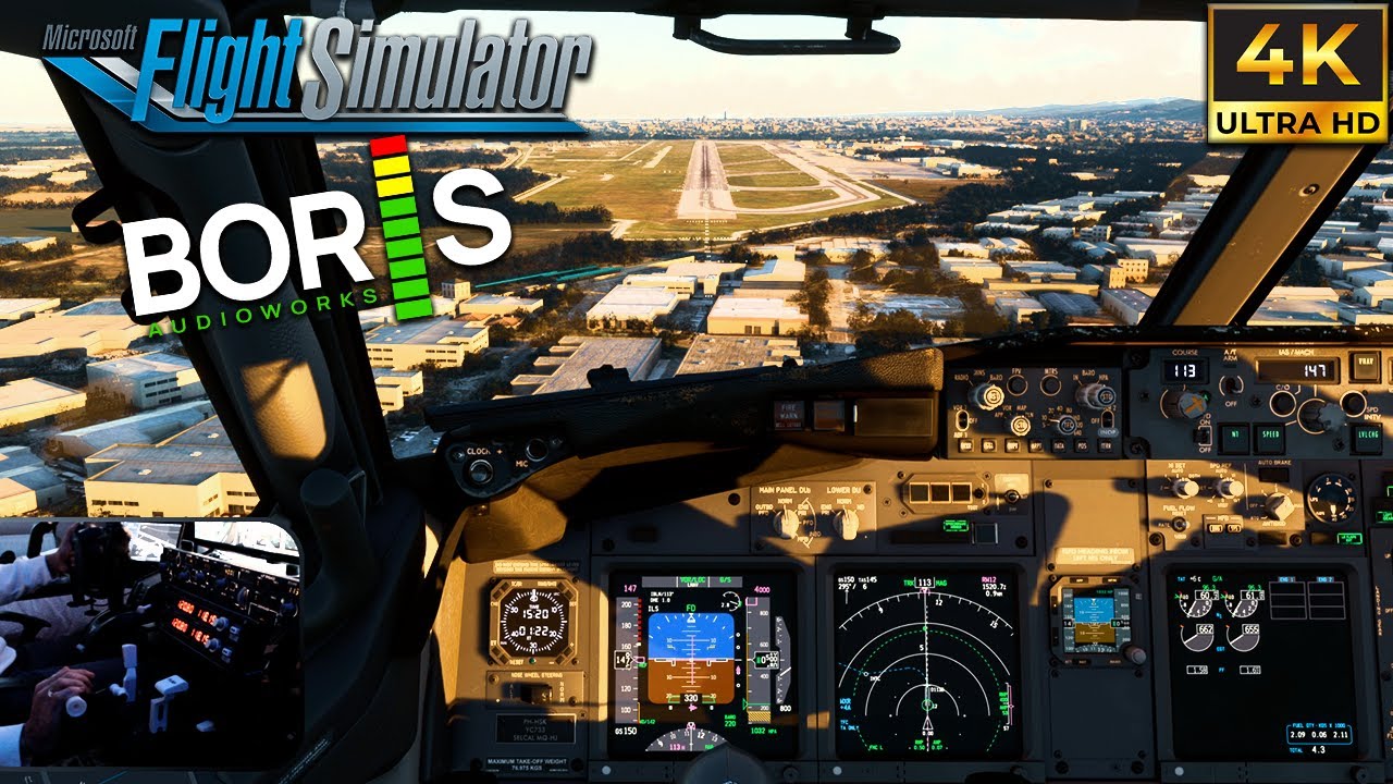 **BORIS AUDIO PMDG 737NG SOUNDPACK** | Full Flight | EHEH ✈ LIPE |  MSFS | INSANE REALISM in 4K!