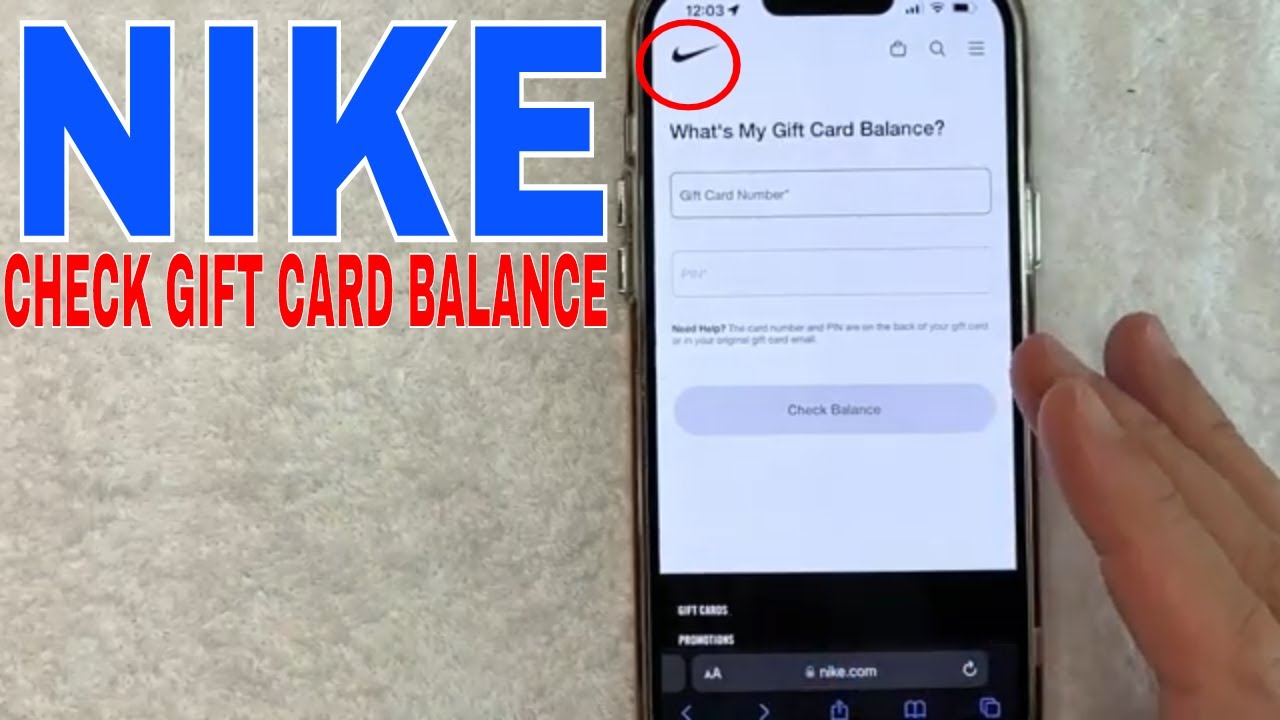 ✅  How To Check Nike Gift Card Balance 🔴