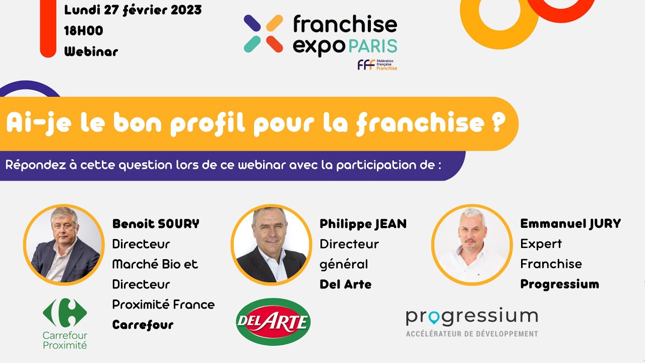 Webinar - Ai-je le bon profil pour la franchise ?
