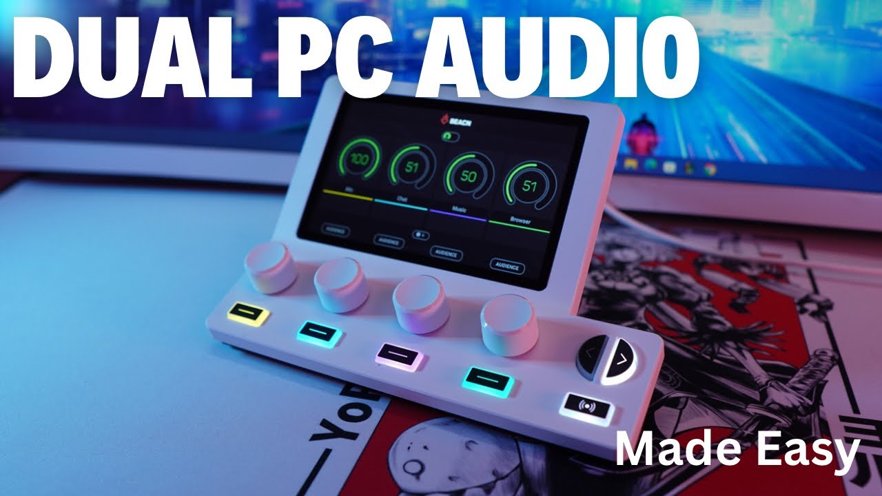 Dual PC audio With the Beacn Mix Create!