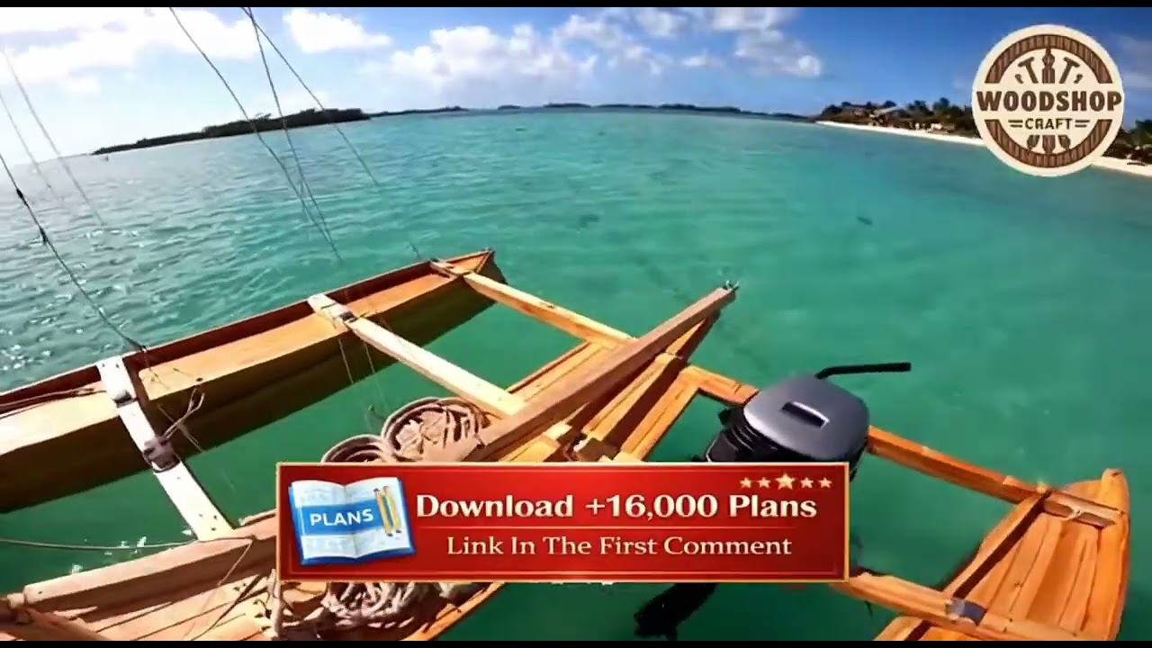 Epic Simple Catamaran Build from Scratch Ultimate Test with Plans