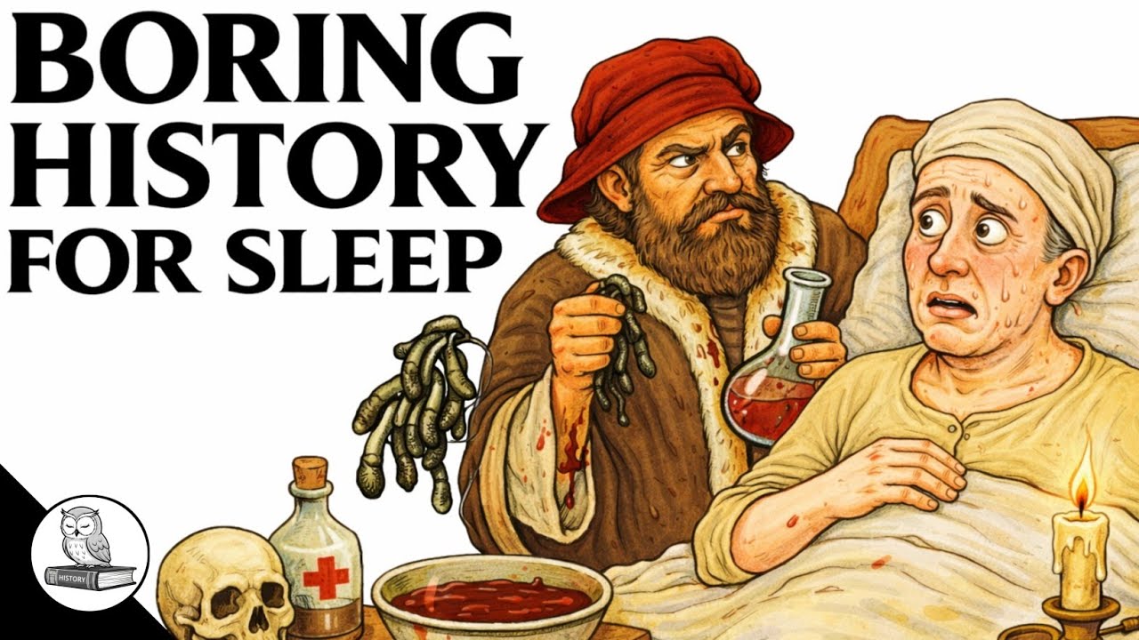 Boring History For Sleep | Why Medieval Doctors Made Illness Worse😴Slumbertime Stories of History