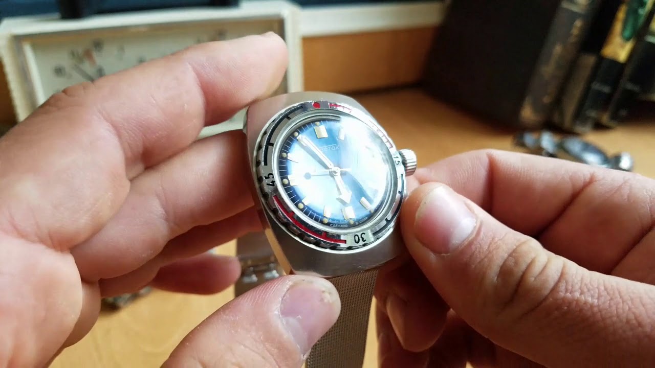 Восток амфибия бочка ussr diver watch
