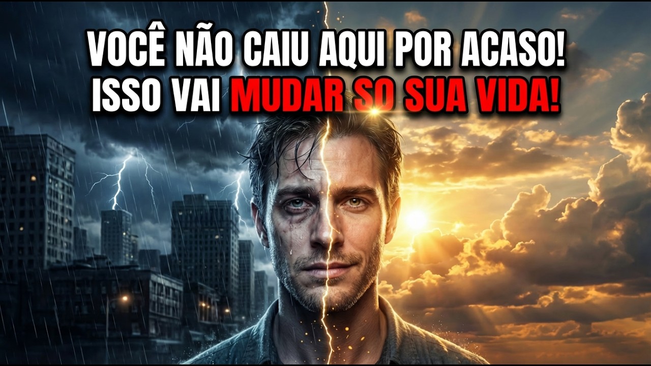 🔥Você Não Caiu AQUI por ACASO! Isso Vai MUDAR Sua VIDA!  🔴AO VIVO!