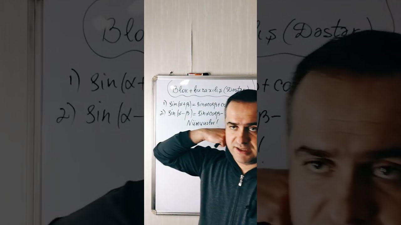 Triqonometrik funksiyalar üçün toplama teoremləri