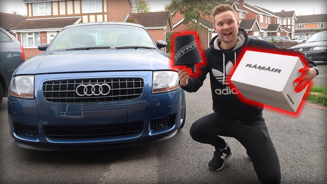How to install a RAMAIR FILTER on a Audi TT MK1!!