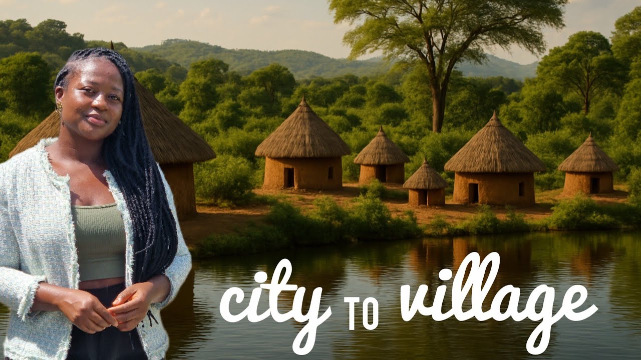I LEFT THE CITY TO LIVE IN A VILLAGE IN GHANA, WEST AFRICA