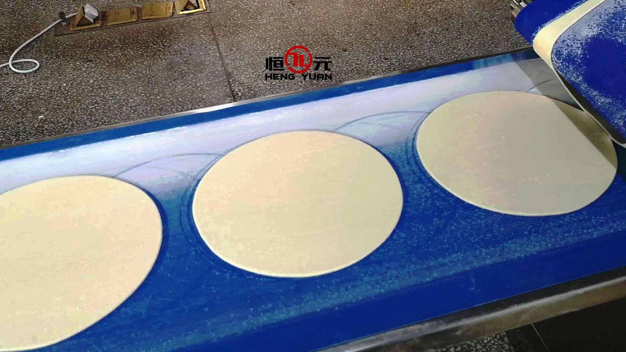 Full Automatic Pita, Arab flatbread production line with tunnel oven